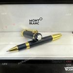 NEW! High Quality Mont blanc Writers Edition Sir Arthur Conan Doyle Roller ball Pen Blue Gold Trim